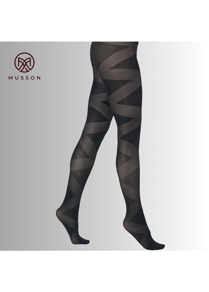 Desenli Külotlu Çorap